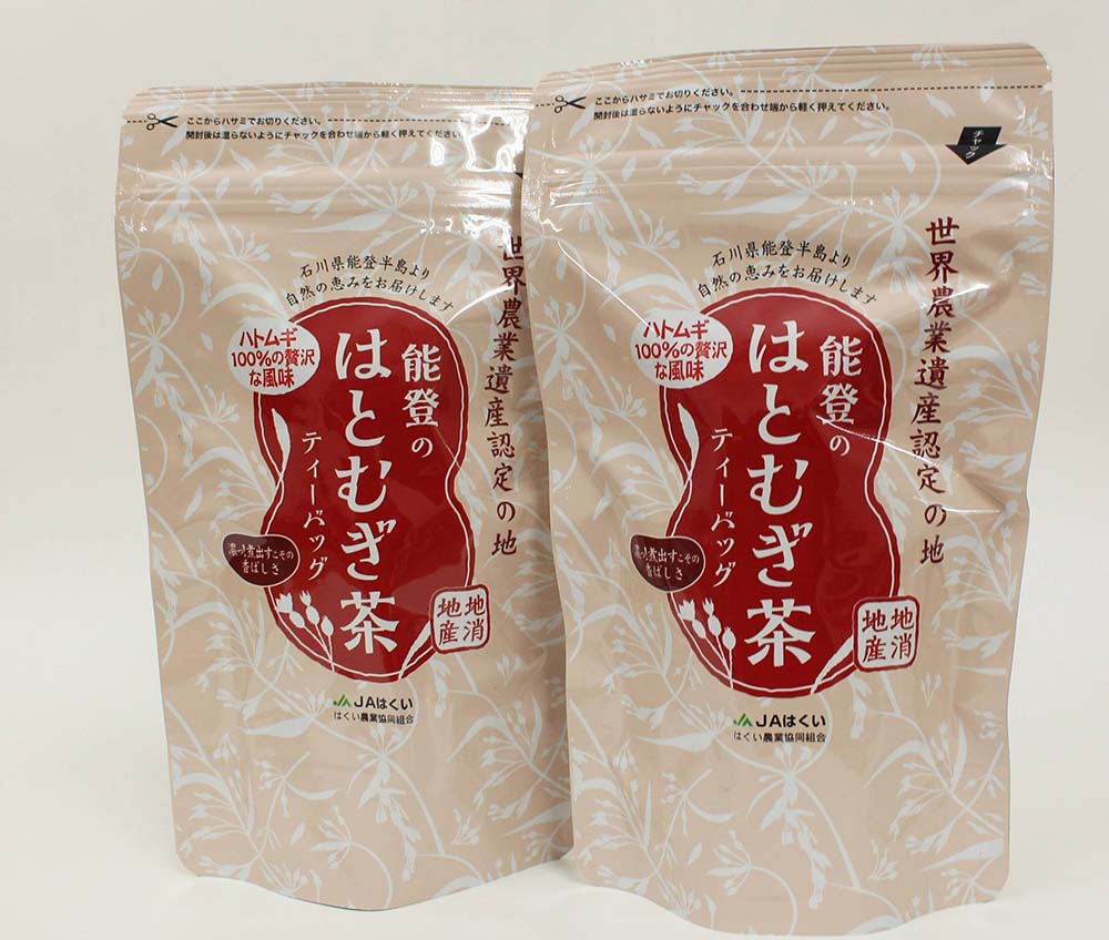 おいしくて安全」能登のはとむぎ茶 ｜ いいじ金沢