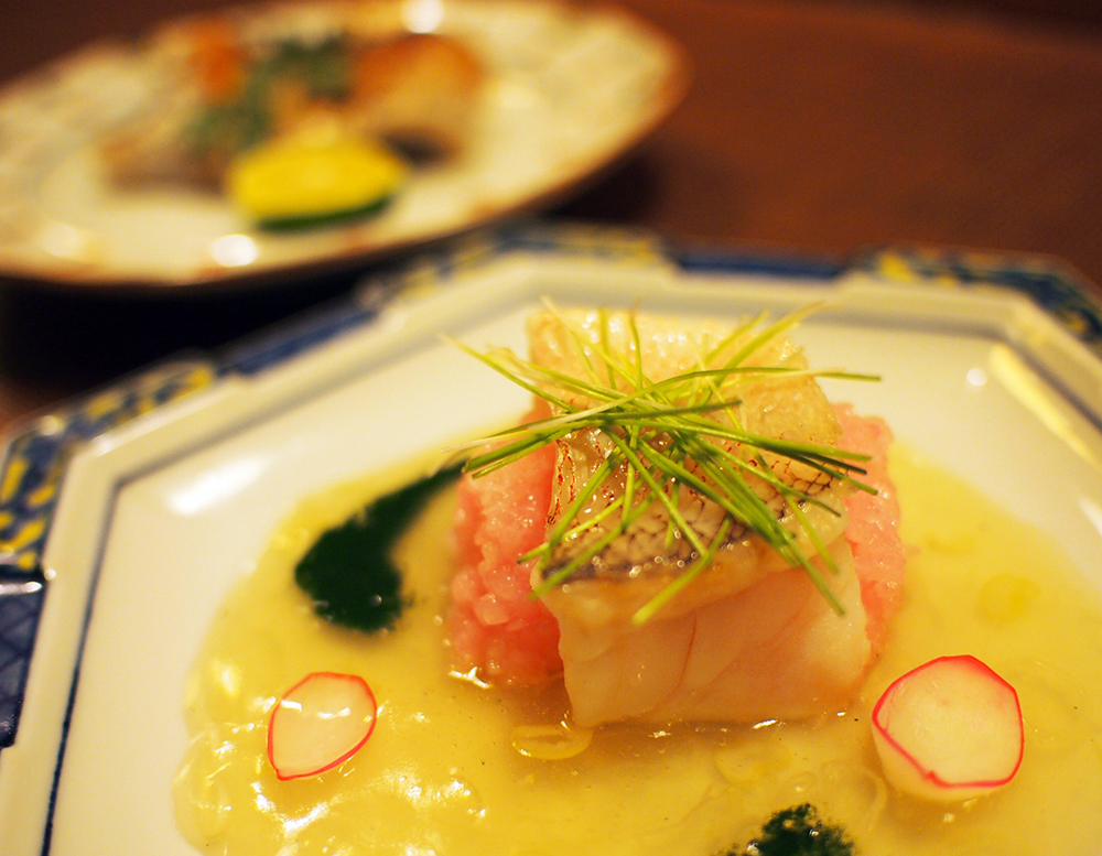 割烹 料亭 春爛漫 近江町市場近くの割烹 いし黒 で お花見の余韻にひたる いいじ金沢