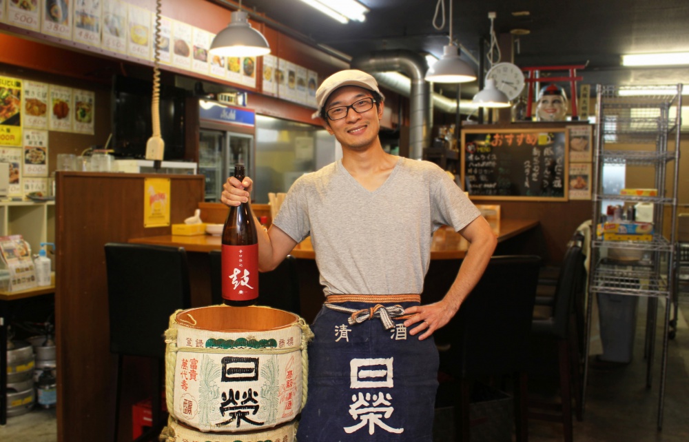 「むさし屋食堂」店長の梅原竜之介さん