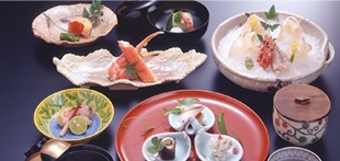 金沢国際ホテル８階の加賀料理「加能」の料理