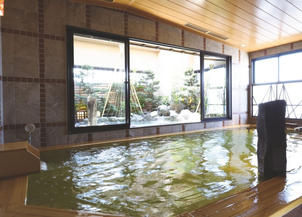 「天然温泉 加賀の宝泉 御宿 野乃 金沢」の大浴場