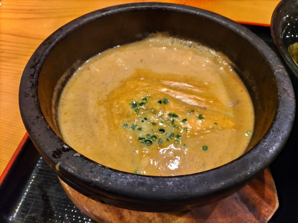 札幌海老麺舎「カレー坦々つけ麺」