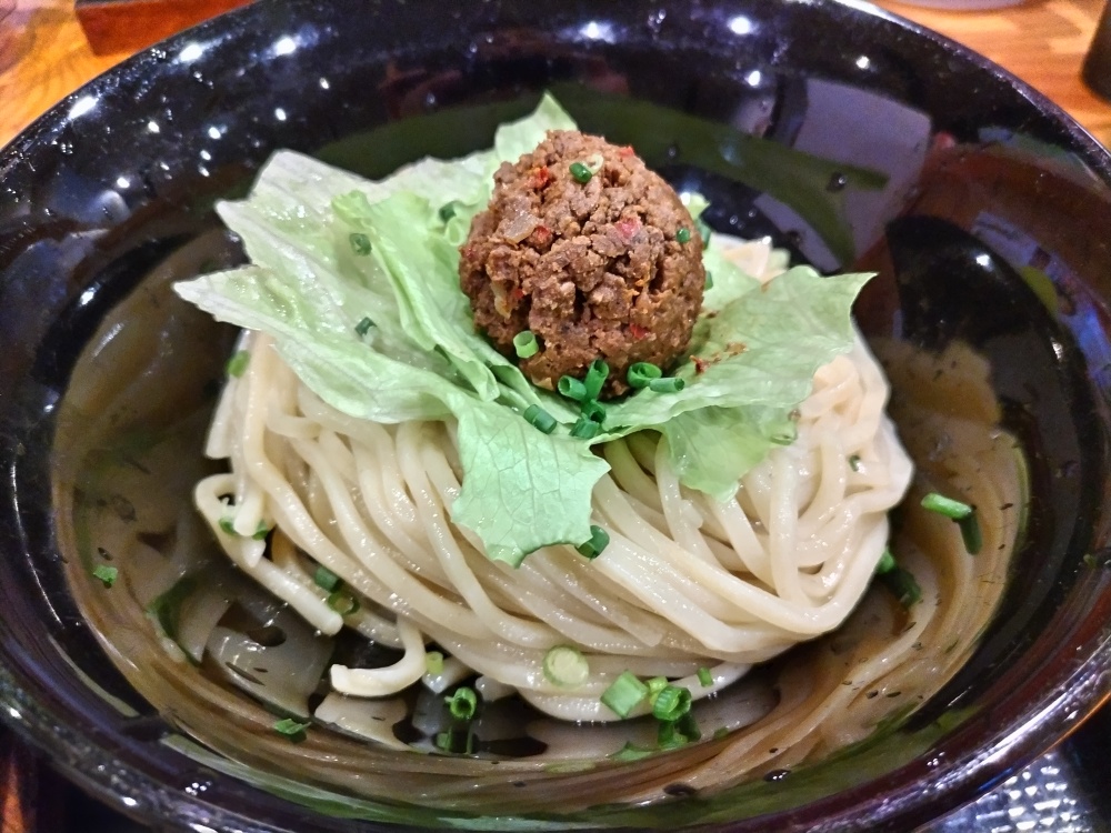 札幌海老麺舎「カレー坦々つけ麺」