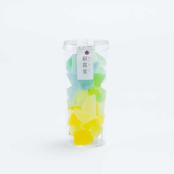 「彩霞堂」の食べる宝石 琥珀糖 檸檬